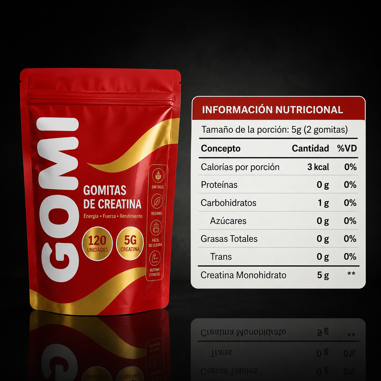Gomi - Gomitas de Creatina