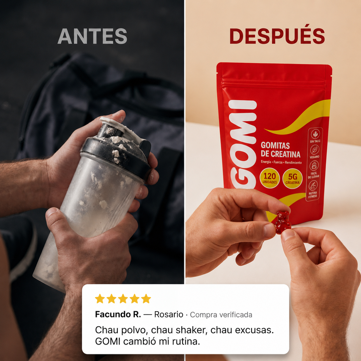 Gomi - Gomitas de Creatina