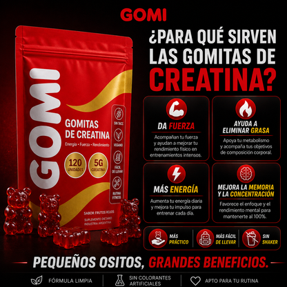 Gomi - Gomitas de Creatina