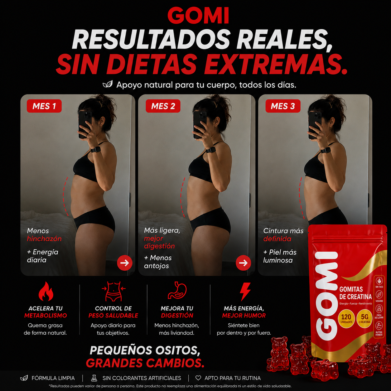 Gomi - Gomitas de Creatina