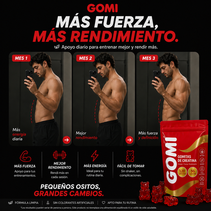Gomi - Gomitas de Creatina